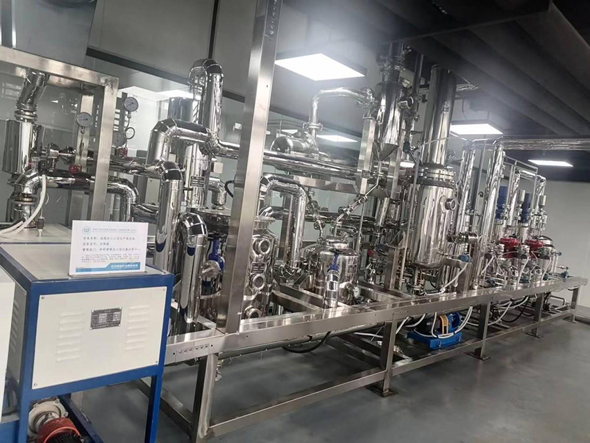 武汉食检所采购的华泰小试成套万搏在线官网_万搏(中国)正式验收交付